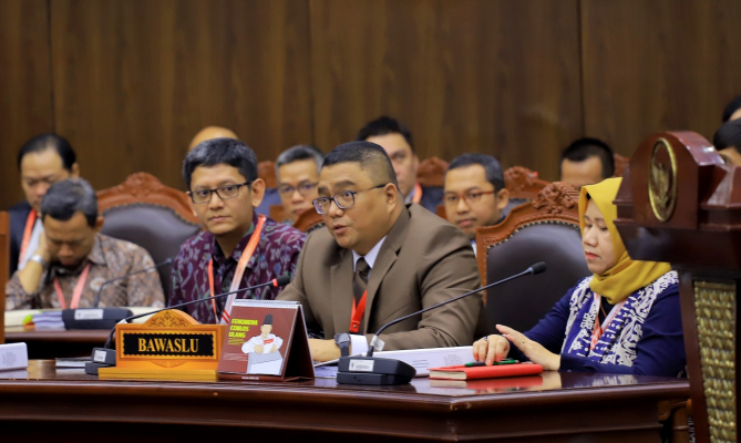 Bawaslu Hadiri Sidang Pendahuluan Gugatan Pilpres 2019 di MK