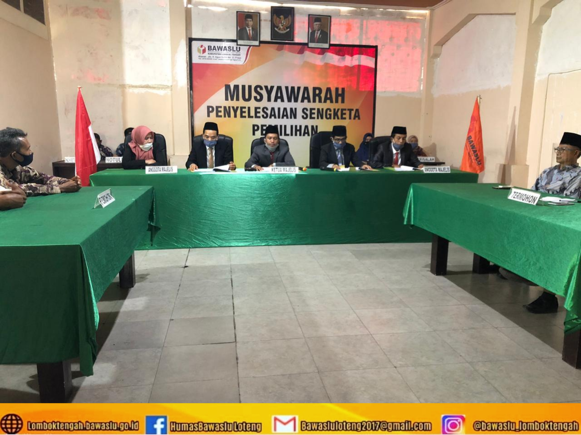 Sidang Putusan Amin - Farhan Digelar