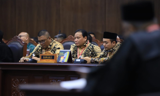 Putusan Sengketa Pilpres, MK Nyatakan Penanganan TSM di Bawaslu