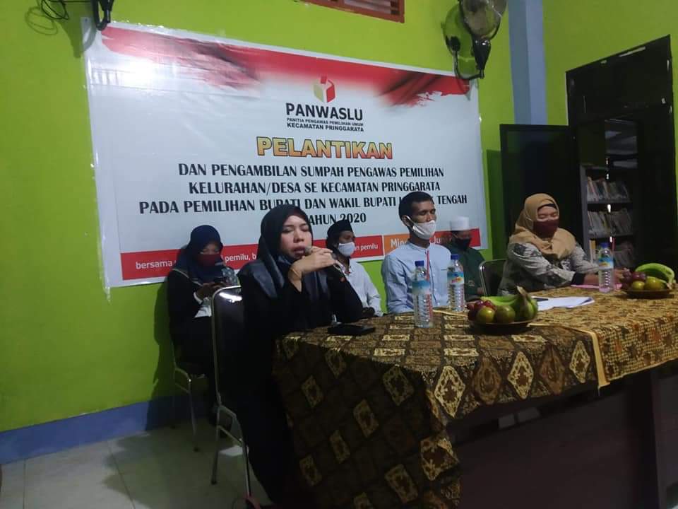 PENGAWAS KELURAHAN/DESA RESMI DILANTIK