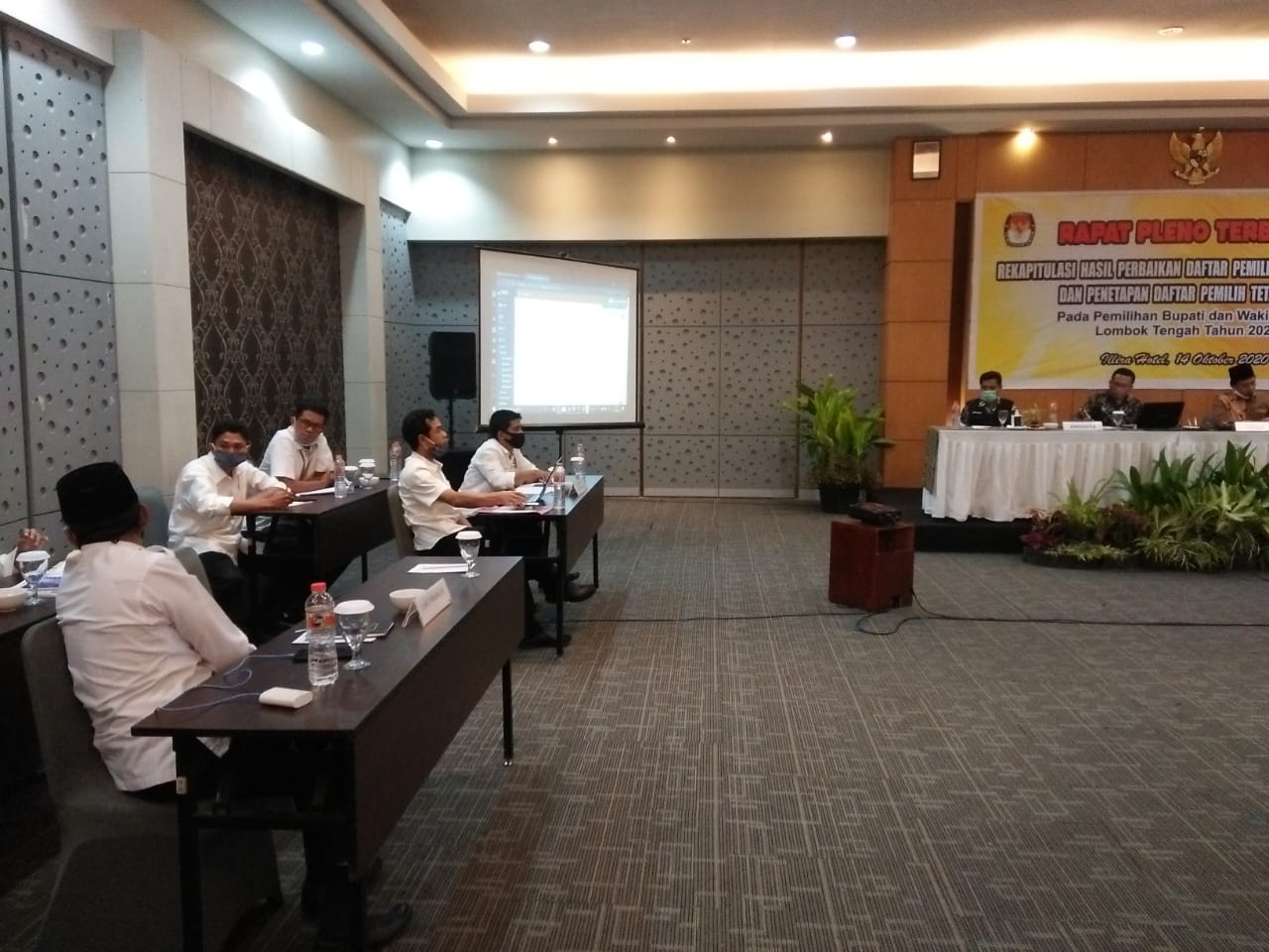Rapat Pleno Terbuka Hasil Perbaikan Daftar Pemilih Sementara (DPS)