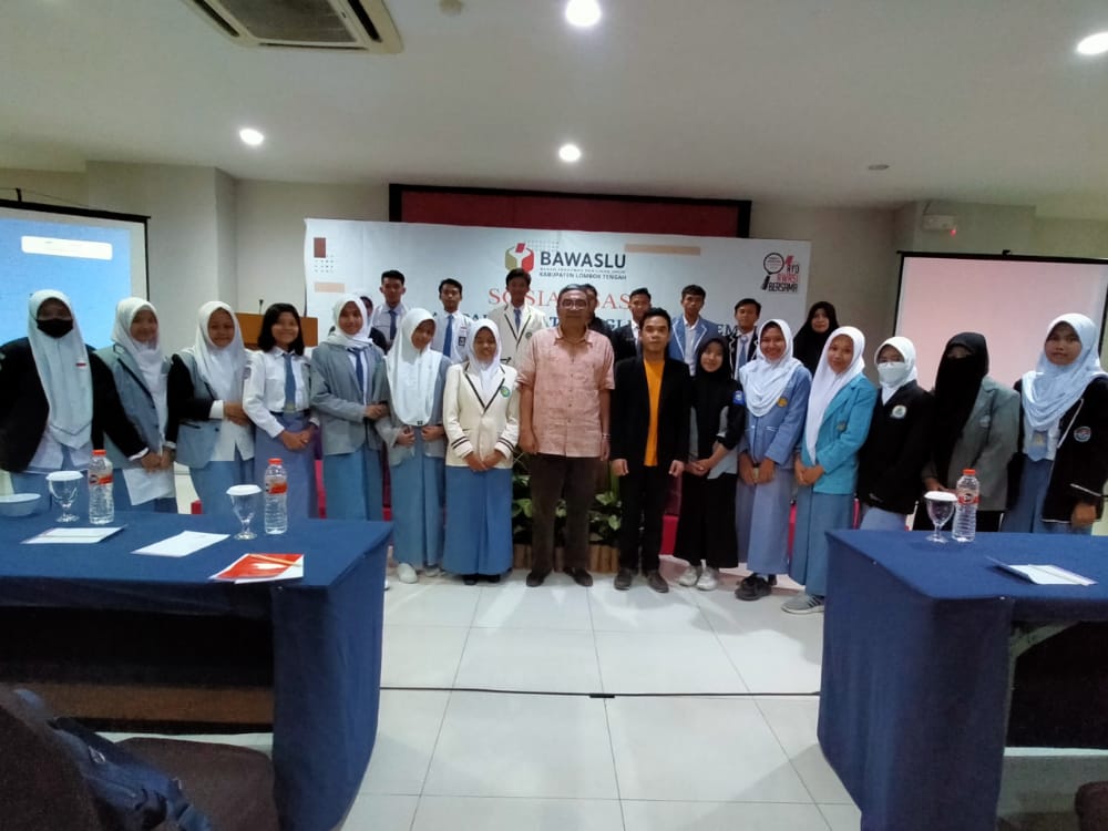 Bawaslu Loteng Gandeng Pelajar Awasi Pemilu