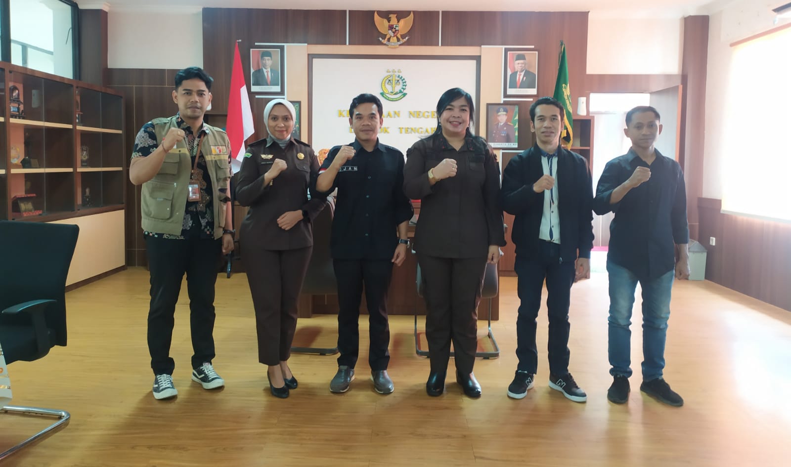 Perkuat Koordinasi Penegakan Hukum, Bawaslu Silaturrahmi ke Kejari Lombok Tengah