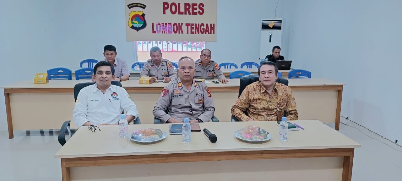 Bawaslu dan KPU Lombok Tengah Ikuti Diskusi Publik Bersama Mabes Polri