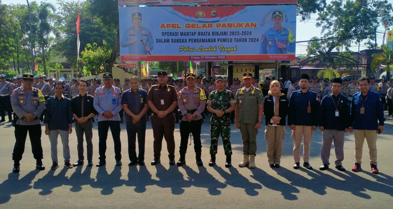 Usai Hadiri Apel Gelar Pasukan, Bawaslu Bangun Sinergi Pencegahan Pelanggaran