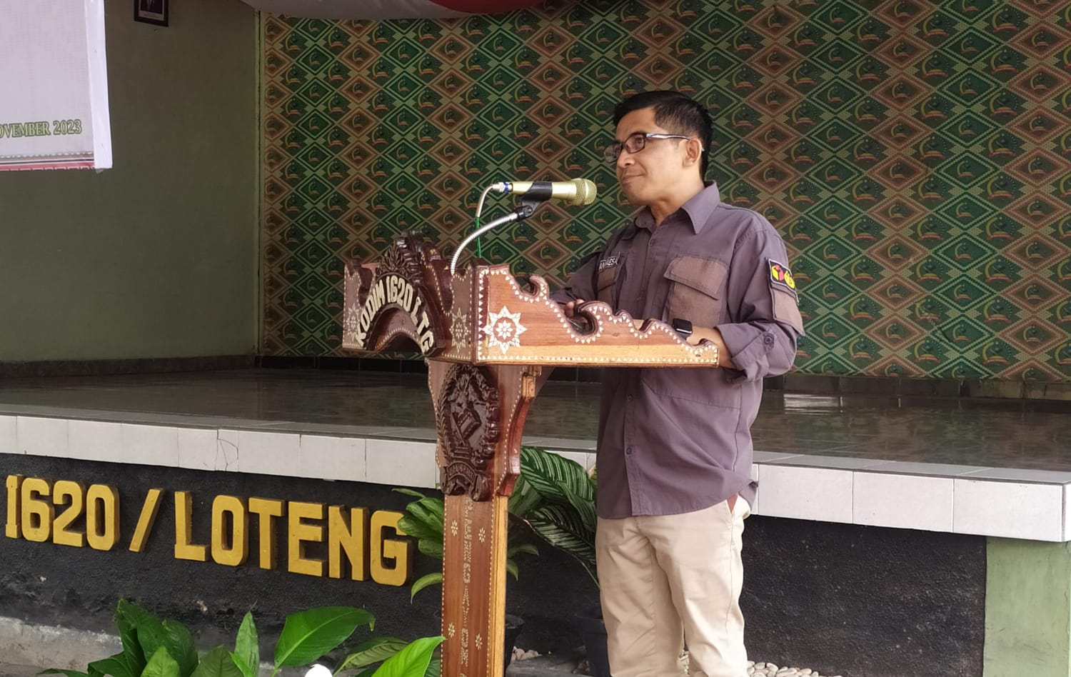 Deklarasi Pemilu Damai, Usman Faesal Sampaikan Peran Pencegahan Bawaslu