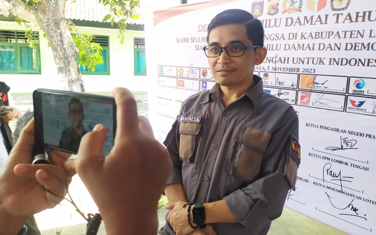 Terhadap Dugaan Penggelembungan Suara, Bawaslu Lombok Tengah Berikan Sarper