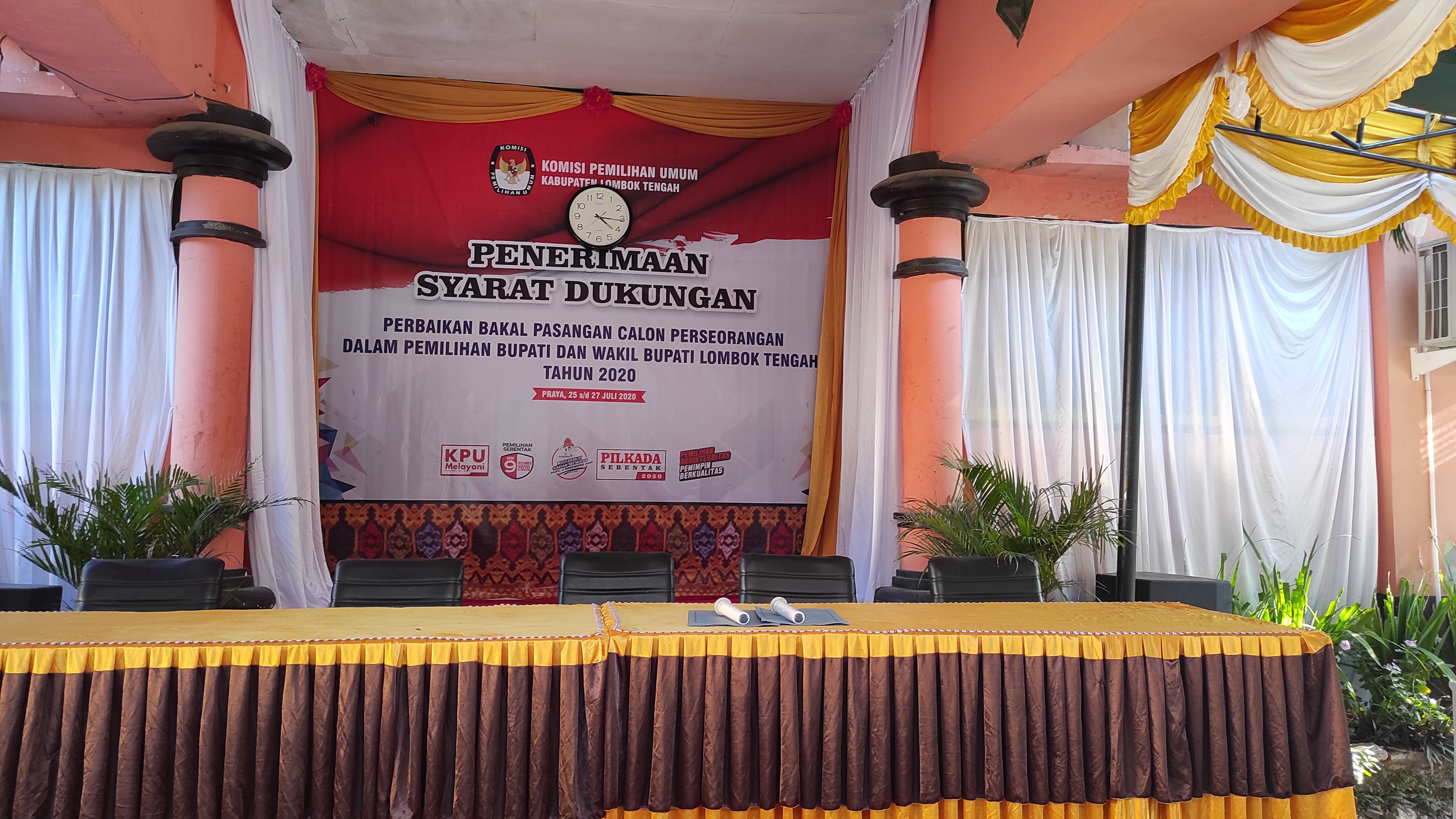 Dua Bapaslon Perseorangan Serahkan Syarat Dukungan Perbaikan Pada Batas Waktu Terkahir