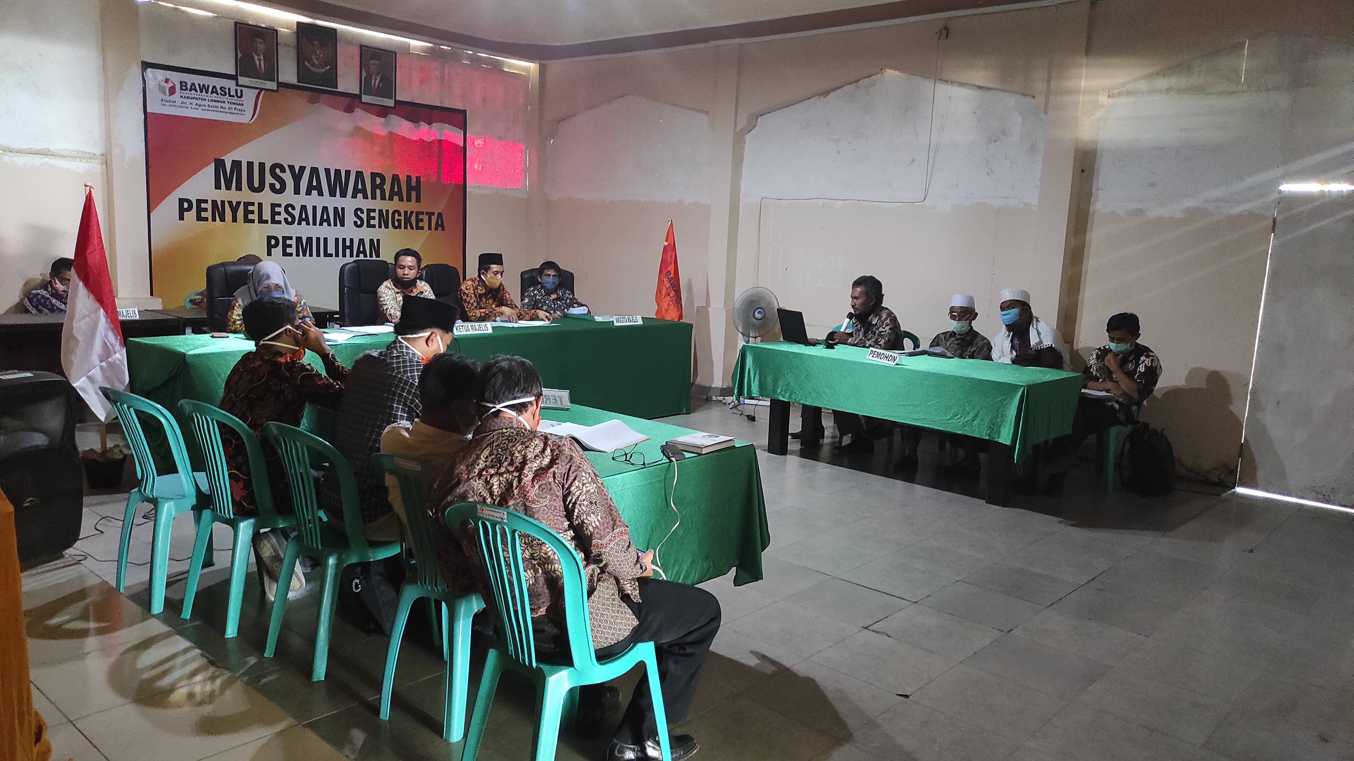 Sidang Kedua Permohonan Sengketa Amin - Farhan