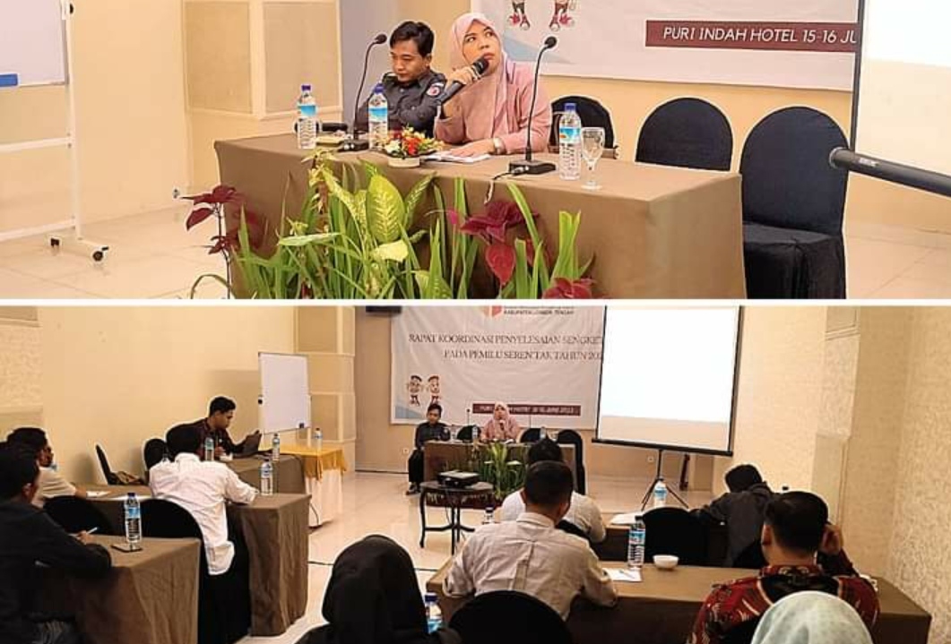 Antisipasi Pelanggaran Pemilu, Bawaslu Lombok Tengah Gelar Rakor