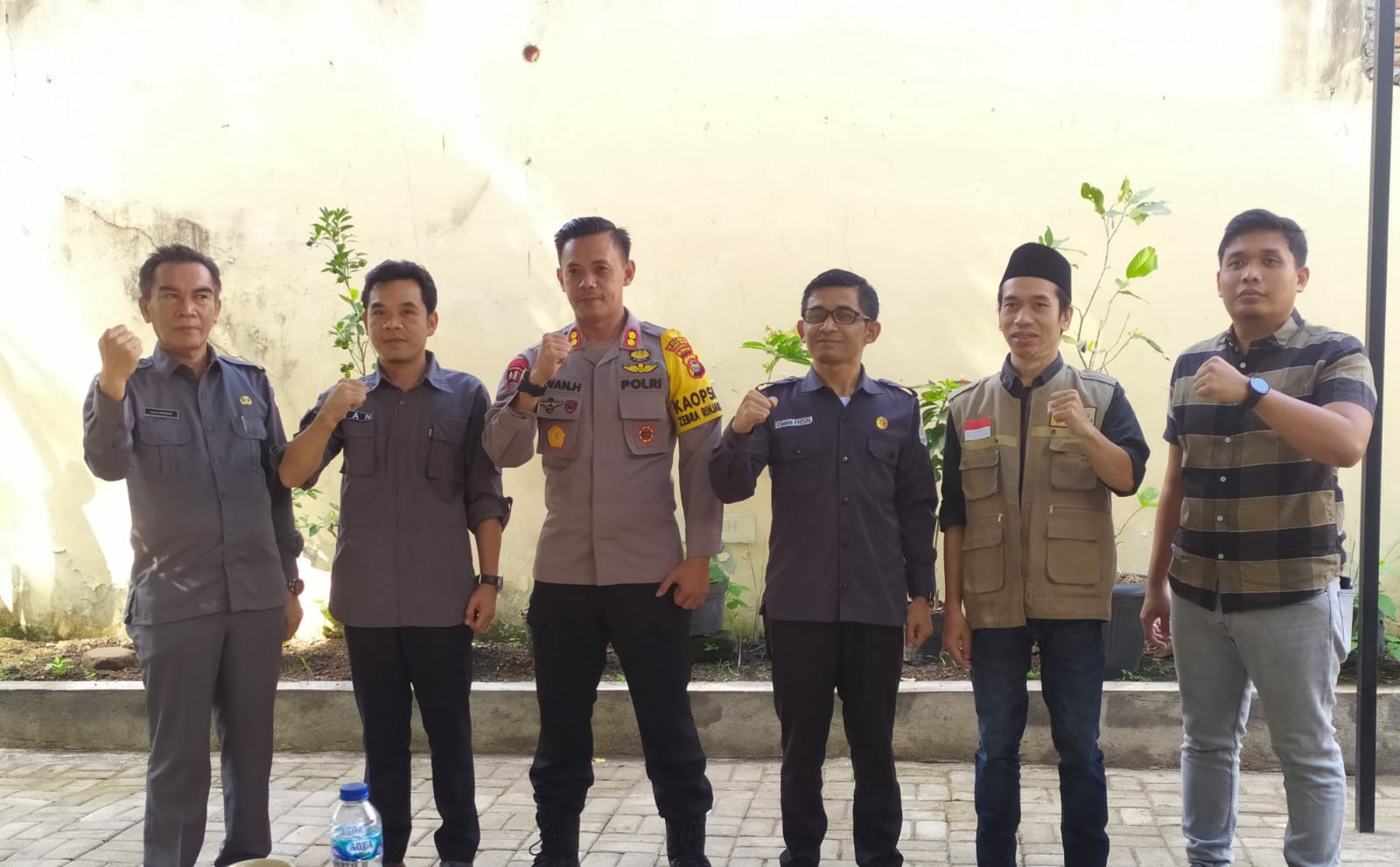 Bertemu Bawaslu, Kapolres Lombok Tengah Instruksikan Jaga Harmonisasi Gakkumdu