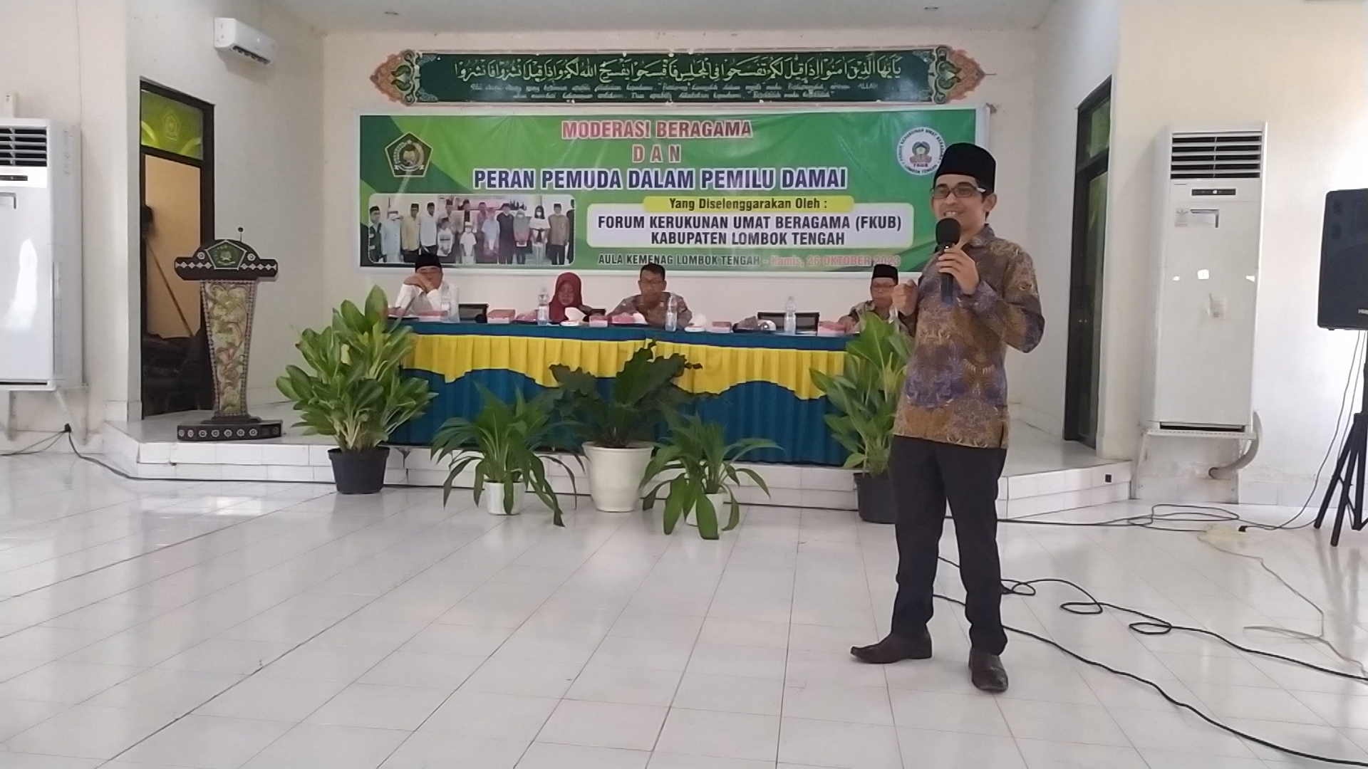 Usman Faesal Sampaikan Peran Penting Partisipasi Masyarakat Dalam Awasi Pemilu