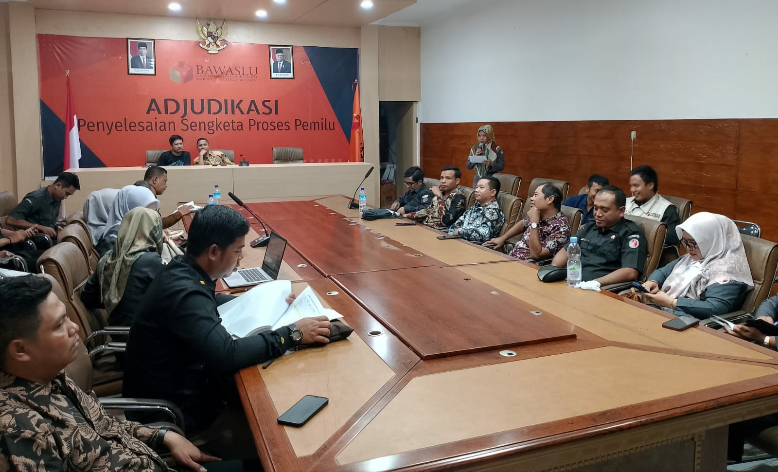 Ikuti Evaluasi DPTb dan DPK, Bawaslu Lombok Tengah Sampaikan Hasil Pengawasan
