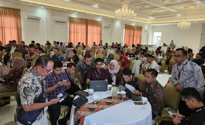 Anggota Bawaslu Lombok Tengah Hadiri Konsolnas Tahapan Logistik