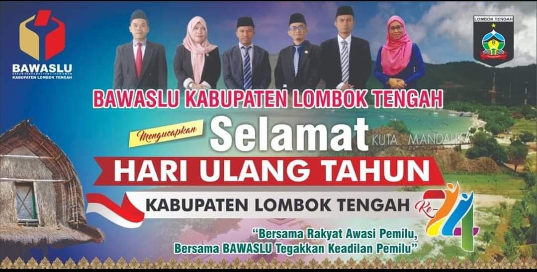 Dirgahayu Kabupaten Lombok Tengah