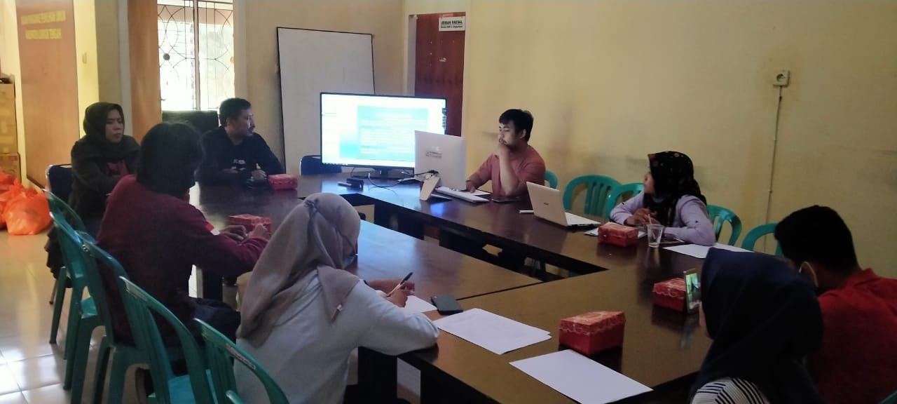 Pelatihan Jurnalistik Humas Bawaslu Lombok Tengah