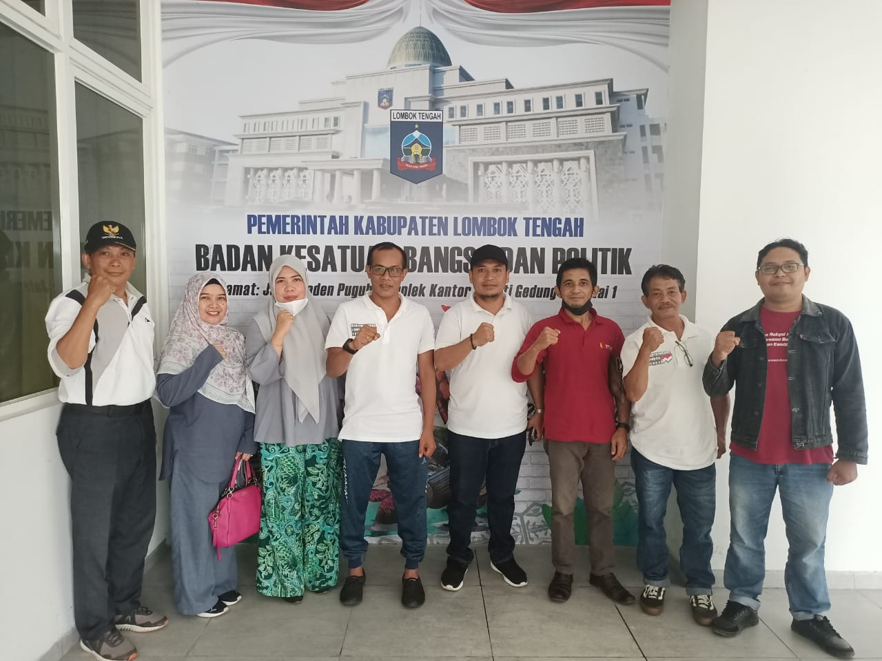 Jelang Tahapan Pemilu 2024, Bawaslu Loteng Koordinasi Dengan Kesbangpoldagri