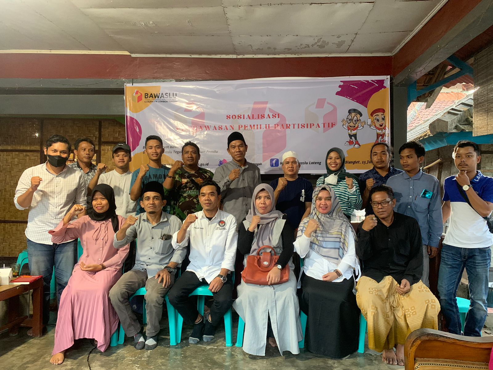 Tahapan Pemilu 2024 Serentak Dimulai, Bawaslu Lombok Tengah Gencarkan Sosialisasi Pengawasan Partisipatif