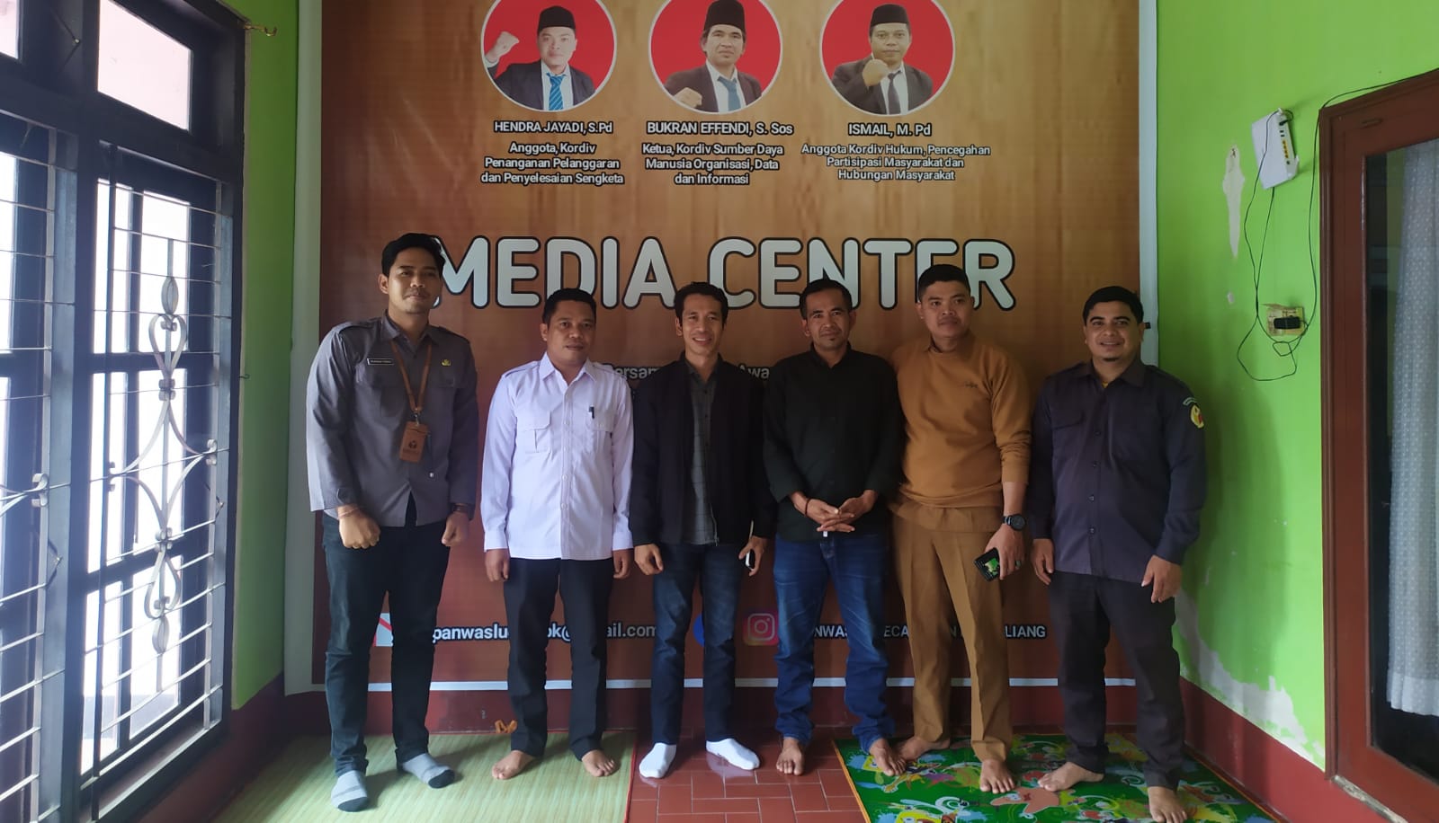 Giat Monitoring Evaluasi, Sudirman Haryanto Beri Arahan Ke Panwascam