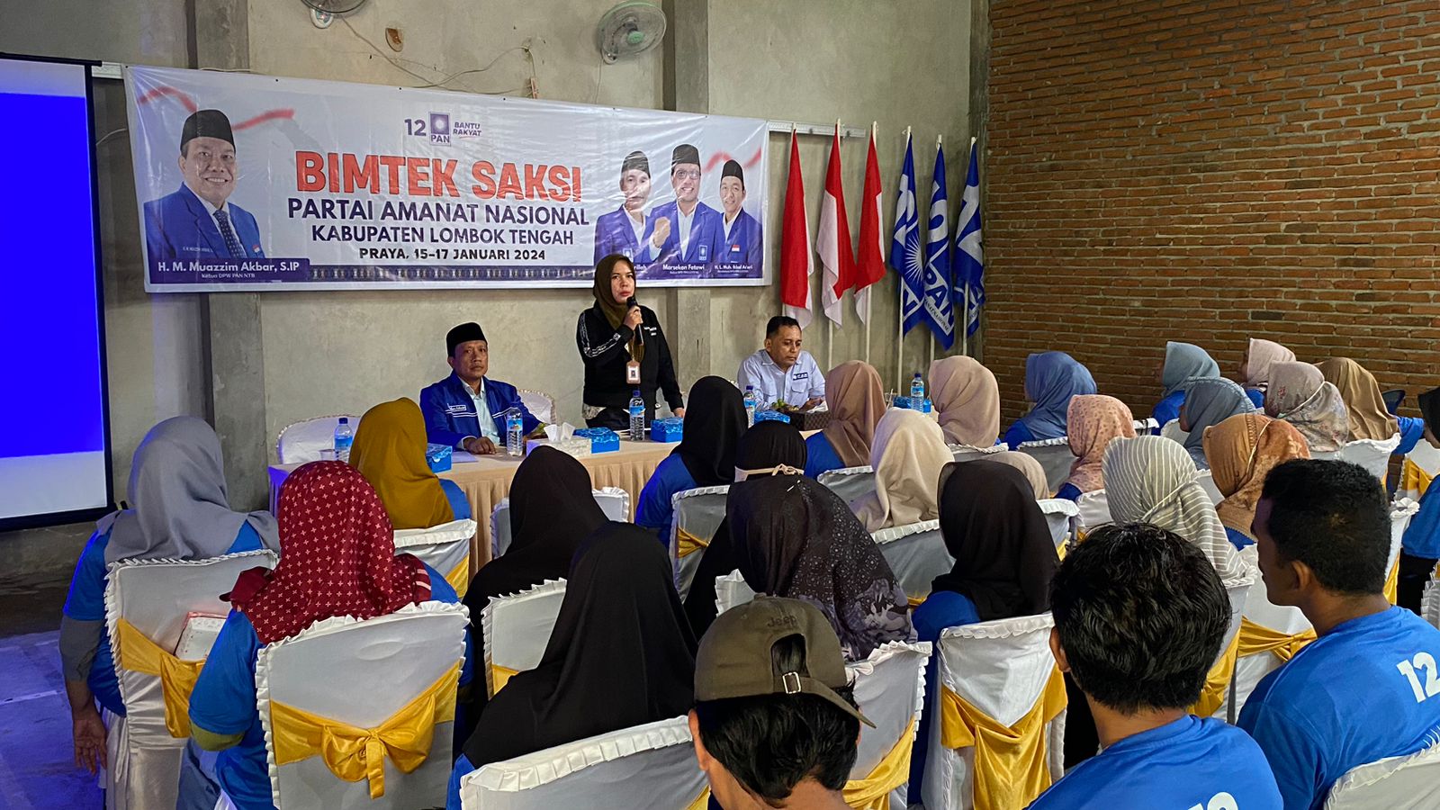 Baiq Husnawaty Jadi Pemateri Bimtek Saksi PAN