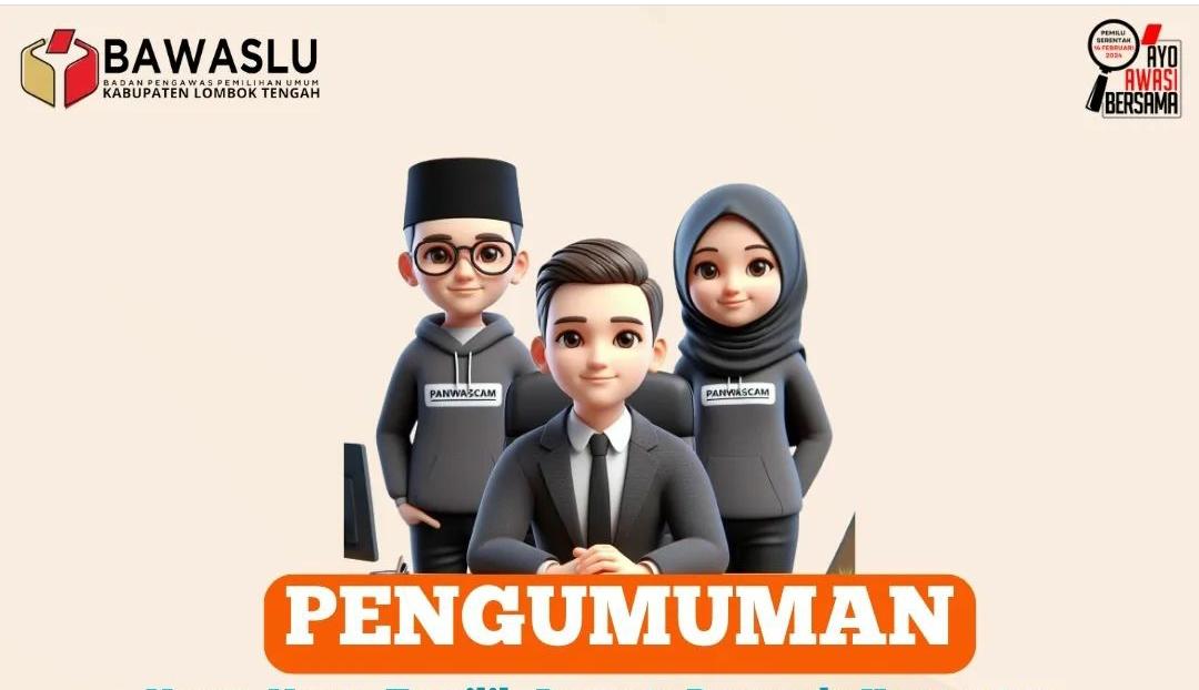 PENGUMUMAN HASIL SELEKSI ADMINISTRASI CALON ANGGOTA PANWASLU KELURAHAN/DESA