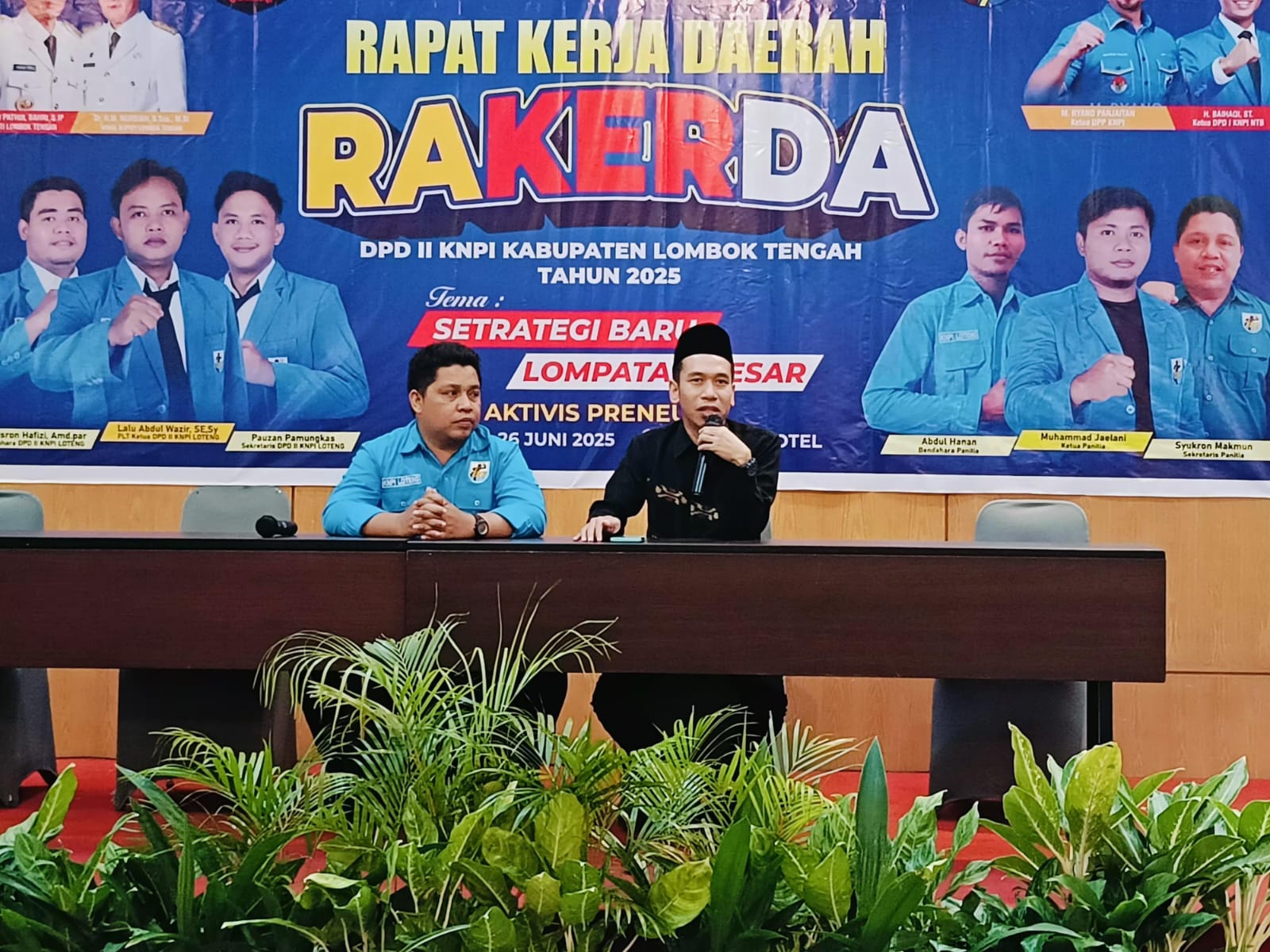 Sudirman Haryanto Ajak KNPI Jadi Mitra Strategis dalam Penguatan Demokrasi di Lombok Tengah