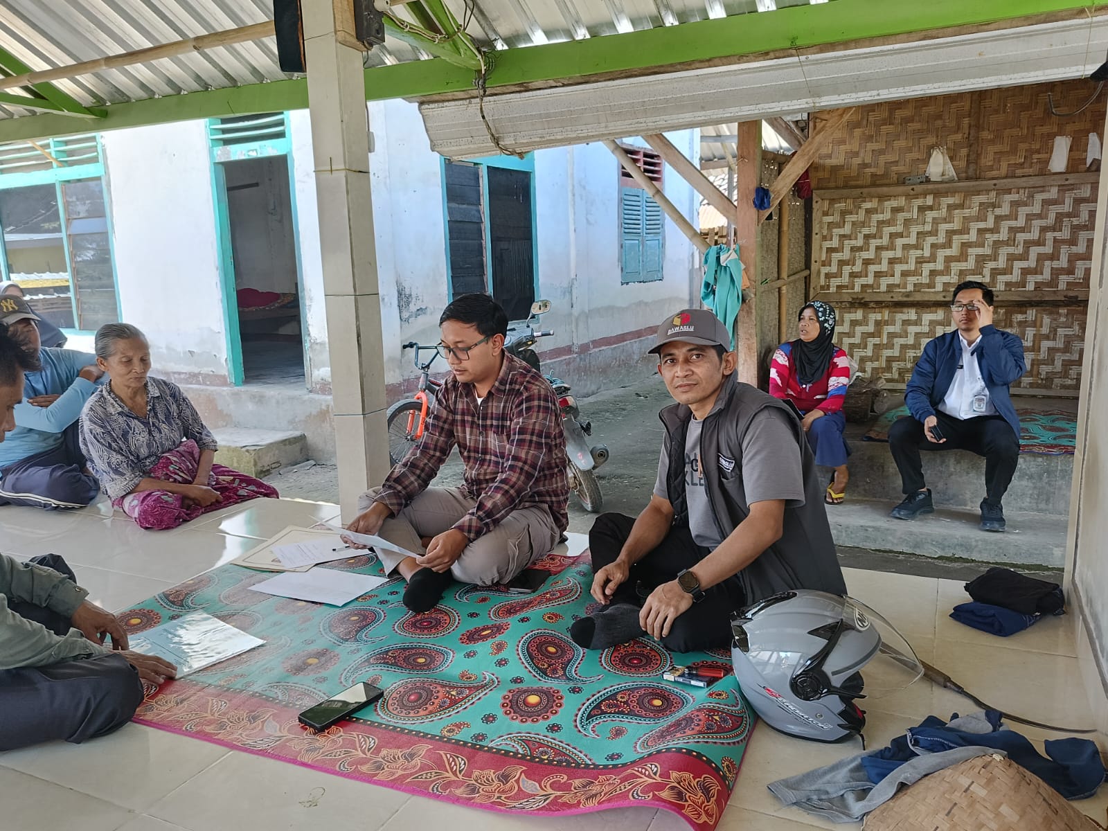 Bawaslu Lombok Tengah Awasi Pelaksanaan Coktas Triwulan III Hari Pertama