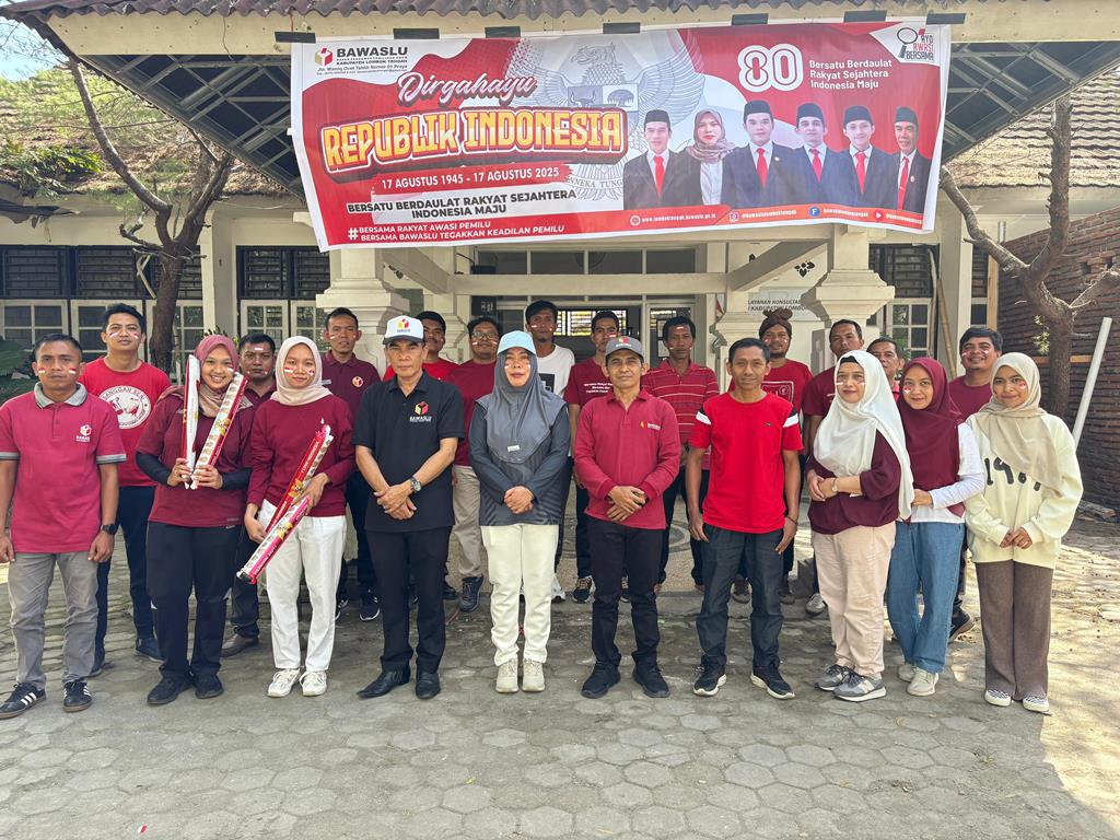 Bawaslu Lombok Tengah Rayakan HUT ke-7 dengan Semangat Kebersamaan