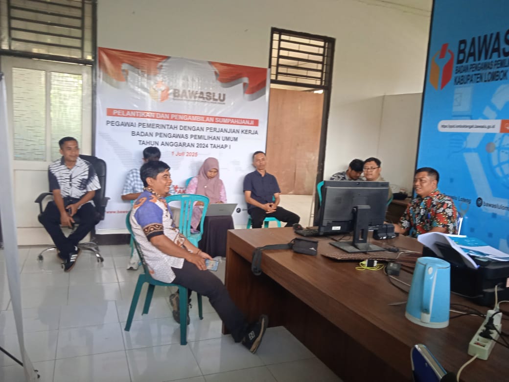 Delapan staf PPPK Bawaslu Kabupaten Lombok Tengah Ikuti Kick Orientasi