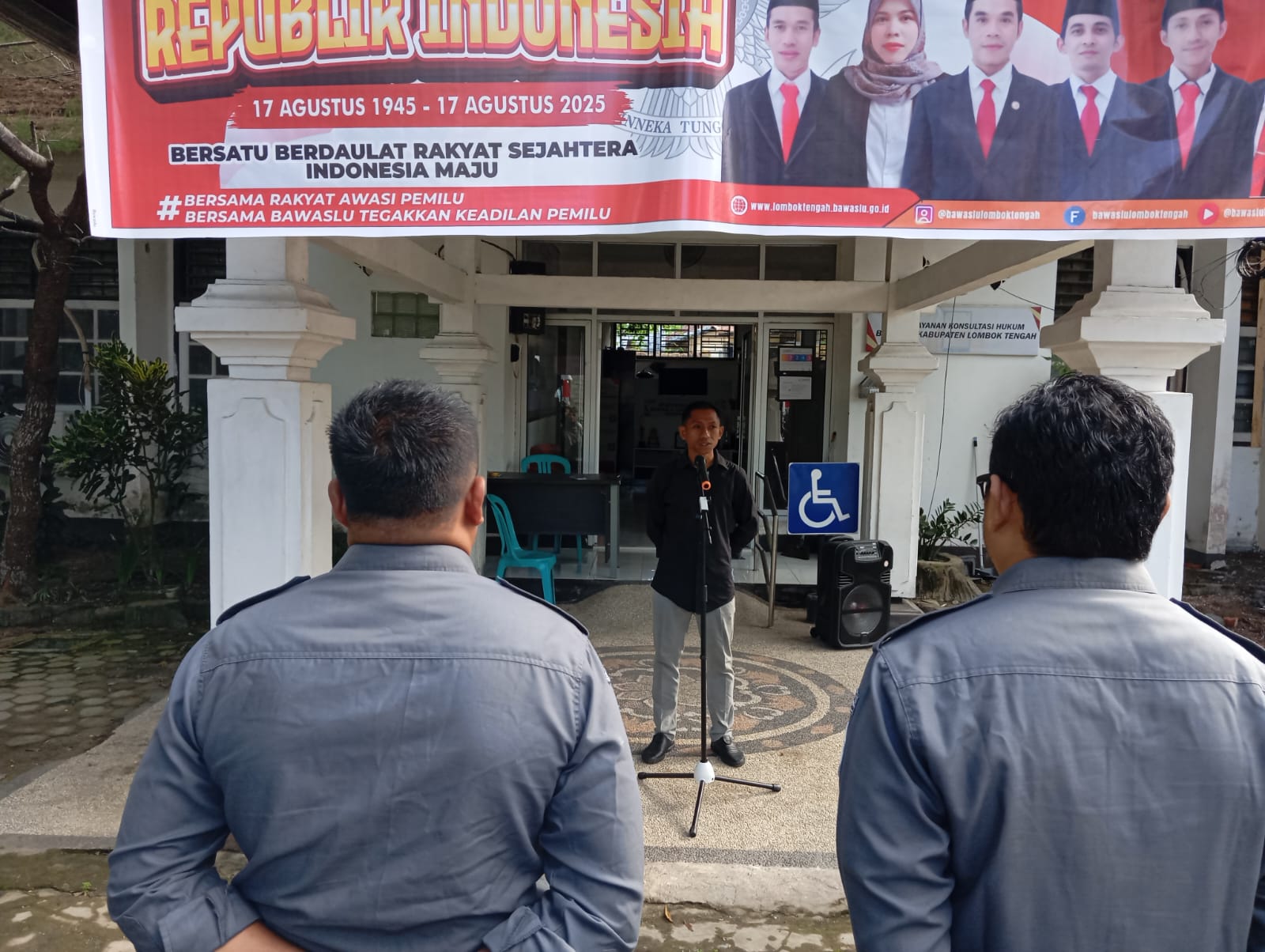Bertindak Sebagai Pembina, Apel Abdul Muis Serukan Inovasi Teknologi Informasi dalam Pengawasan Pemilu