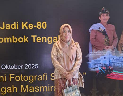 Bawaslu Lombok Tengah Hadiri Perayaan Hari Jadi Kabupaten ke-80