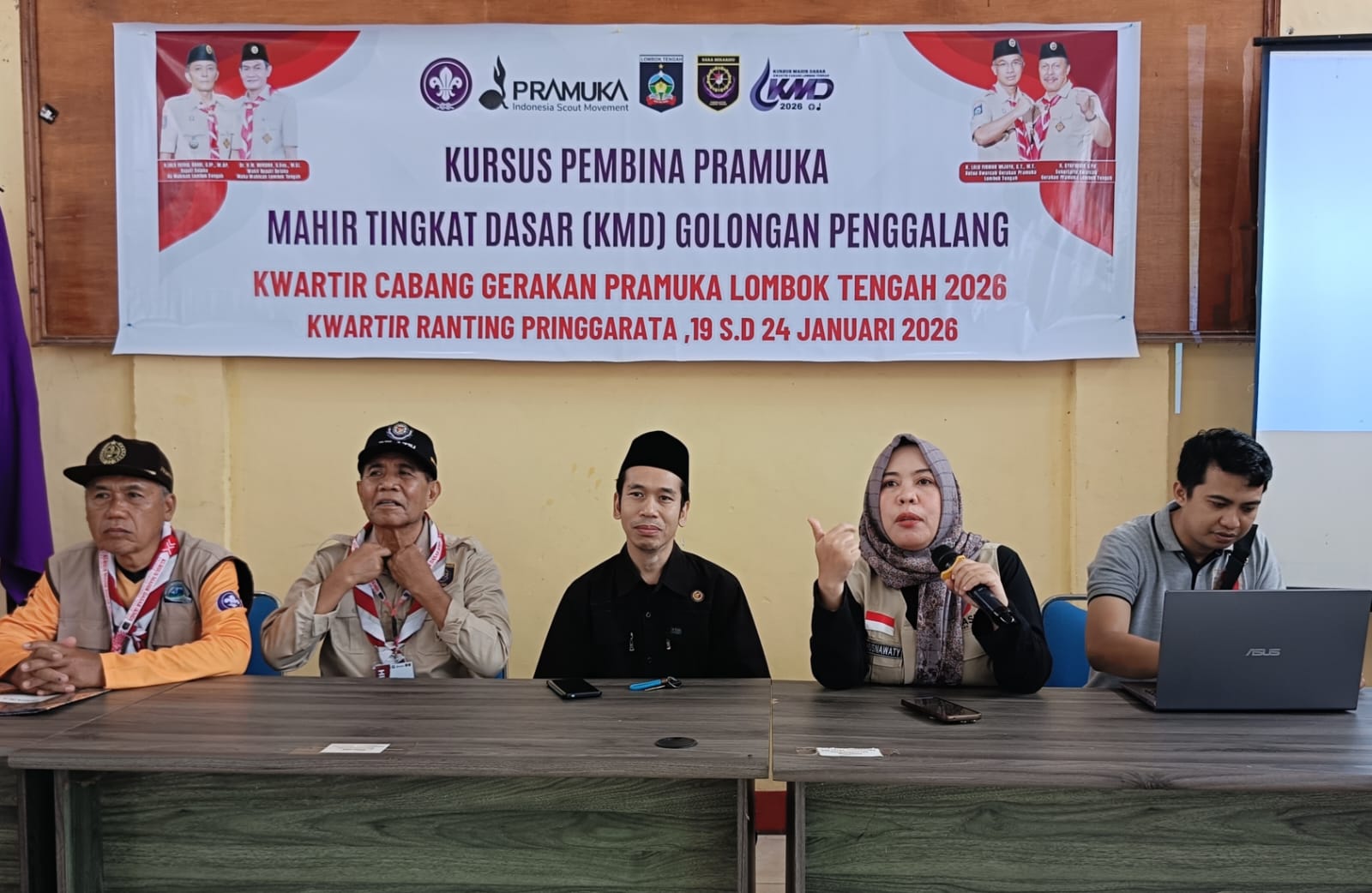 Bawaslu Lombok Tengah Perkuat Pengawasan Partisipatif Lewat Sosialisasi dan Pengenalan Saka Adhyasta Pemilu