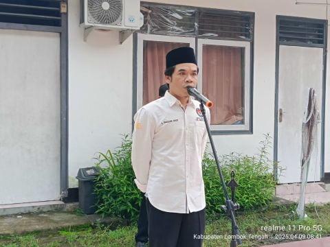 Bawaslu Lombok Tengah Gelar Apel Peringatan HUT ke 17
