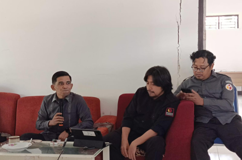 Pasca Rapat Evaluasi Provinsi, Bawaslu Lombok Tengah Gelar Diskusi Peningkatan Kehumasan