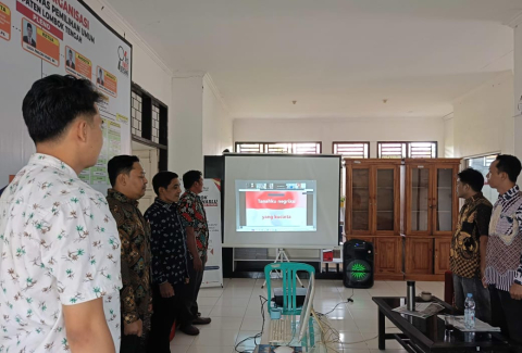 Bawaslu Lombok Tengah Hadiri Koordinasi TOT Pendidikan Pengawas Partisipatif
