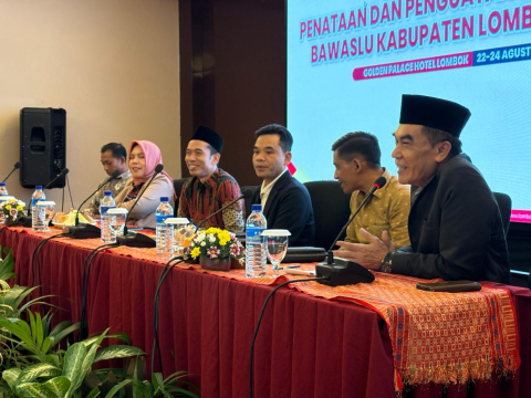 Perkuat Internal Kelembagaan, Bawaslu Lombok Tengah Gelar Rapat Koordinasi Bersama Stakeholder