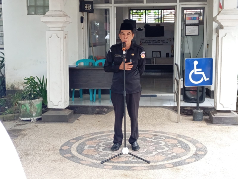 Apel Pagi Bawaslu Kabupaten Lombok Tengah, Senin (29/09).