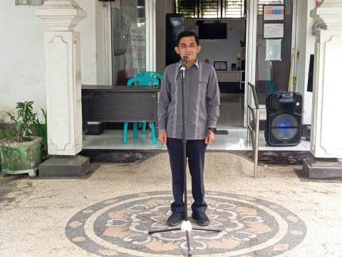 Pimpin Apel Pagi, Usman Faesal Ingatkan Pentingnya Sinergi Antar Divisi
