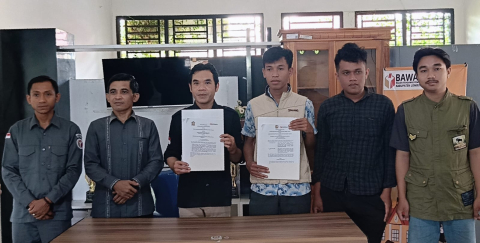 Bawaslu Lombok Tengah Teken MoU dengan PDB, Dorong Demokrasi Substantif