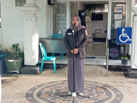 Lewat Apel Pagi, Bawaslu Lombok Tengah Perkuat Koordinasi Internal Lembaga
