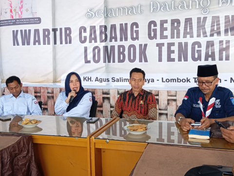 Bawaslu dan Kwarcab Pramuka Lombok Tengah Koordinasi Tindak Lanjut MoU Pengawasan Partisipatif