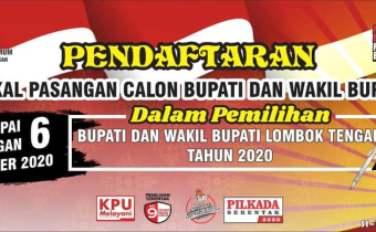 Hari Terakhir Pendaftaran, Dua Bapaslon Daftar ke KPU