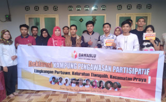 Bawaslu Lombok Tengah Bentuk Kampung Pengawas Pemilu