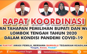 Rakoor Pengawasan Tahapan Pilkada Dalam Masa Pandemi Covid 19