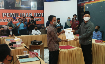 Calon Bupati dan Wakil Bupati Loteng Resmi Ditetapkan