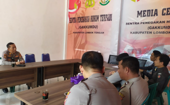 Perkuat Koordinasi Pengamanan, Polres Lombok Tengah Kunjungi Sekretariat Bawaslu