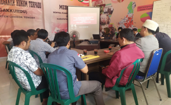 Bawaslu Lombok Tengah Gelar Rakor Rancangan Pencermatan Akhir Penetapan DCT Bersama Panwascam