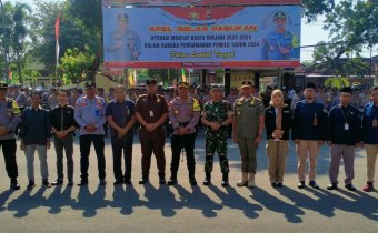 Usai Hadiri Apel Gelar Pasukan, Bawaslu Bangun Sinergi Pencegahan Pelanggaran