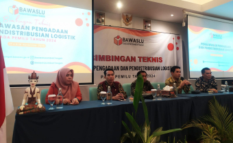 Perkuat Pengawasan Logistik, Bawaslu Lombok Tengah Adakan Bimtek