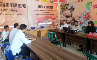 Koordiv SDMO Pimpin Rapat Internal Pengawasan Logistik Pemilu